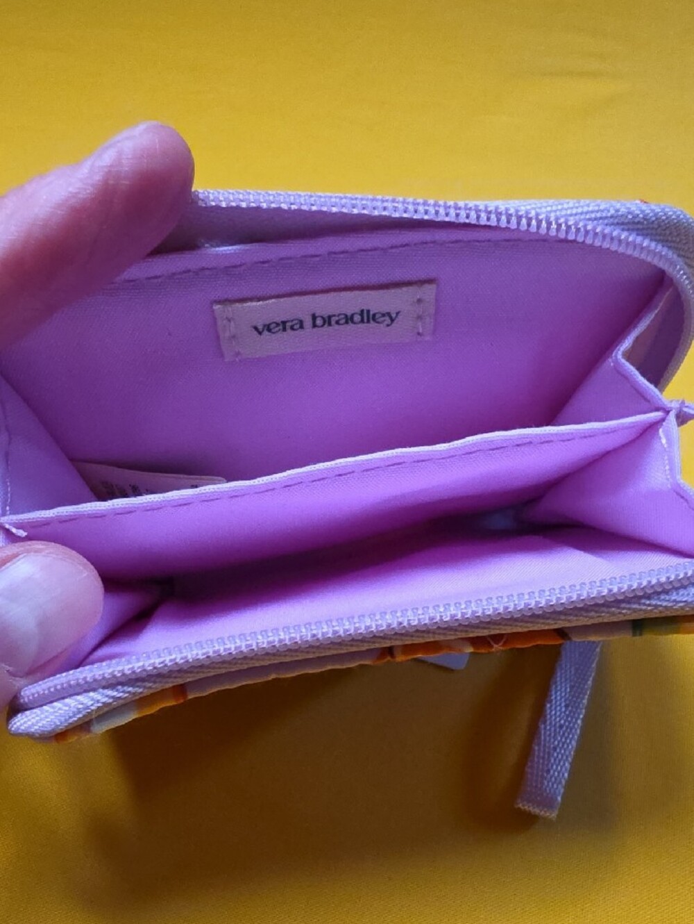 NWT Vera Bradley Ultralight Coin Purse in "Spice It Up" Design